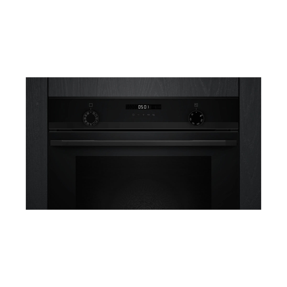 Siemens iQ300 Built in Steam Oven 60 x 60cm Black HU717ABA0Z