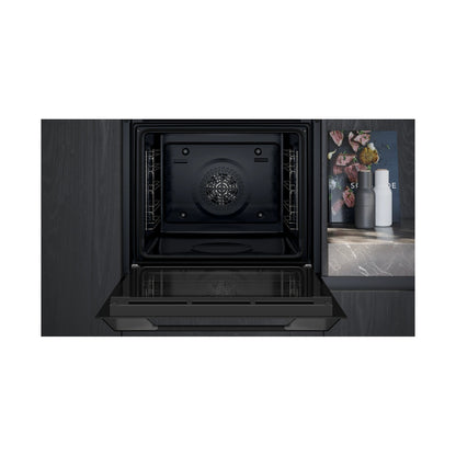 Siemens iQ300 Built in Steam Oven 60 x 60cm Black HU717ABA0Z