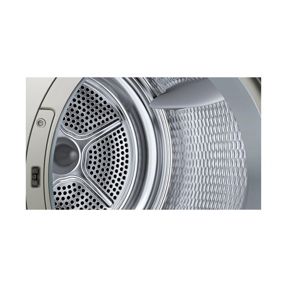 Siemens iQ300 Condenser Tumble Dryer 9 kg Silver inox WP41G0XZA