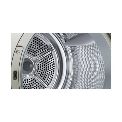 Siemens iQ300 Condenser Tumble Dryer 9 kg Silver inox WP41G0XZA