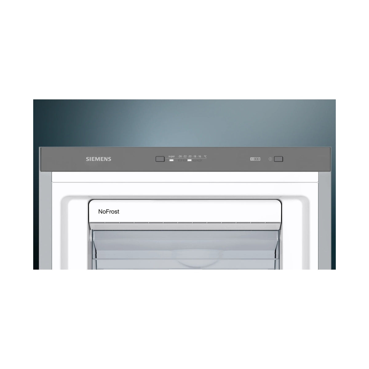 Siemens iQ300 Freestanding Freezer 186 x 60cm Stainless steel GS36NFIEV