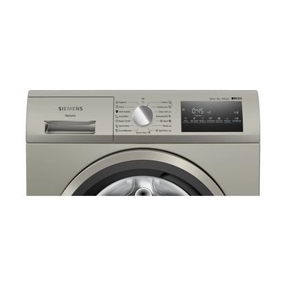 Siemens iQ300 Frontloader Washing Machine 8kg Silver inox WM14U288ZA