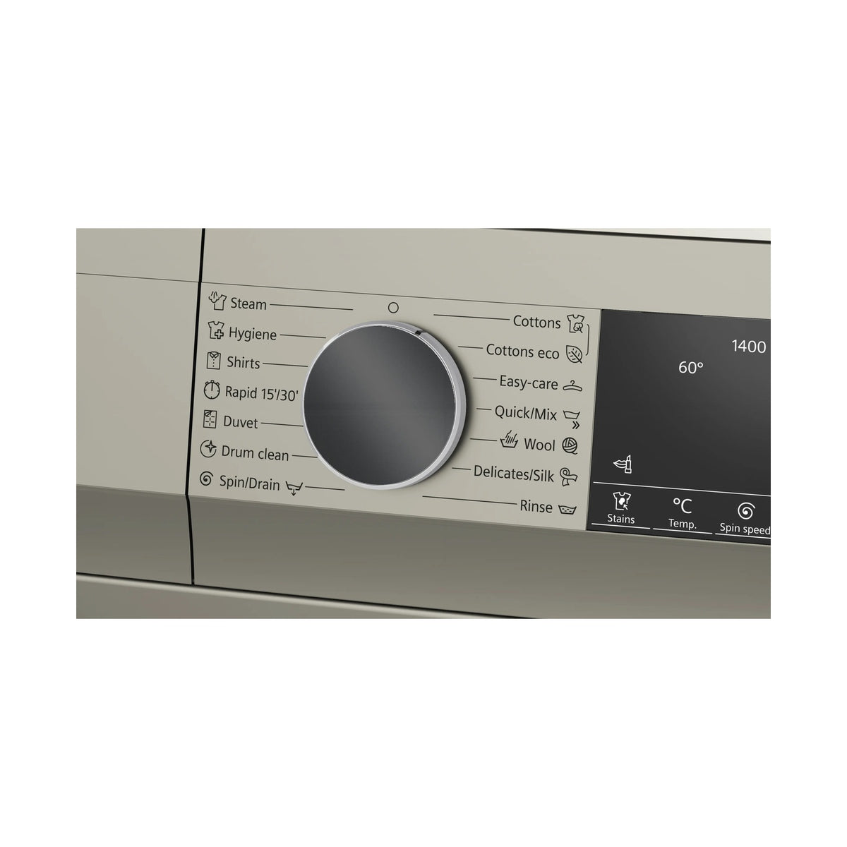 Siemens iQ300 Frontloader Washing Machine 9kg Silver inox WG44A10XZA