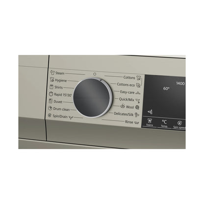 Siemens iQ300 Frontloader Washing Machine 9kg Silver inox WG44A10XZA