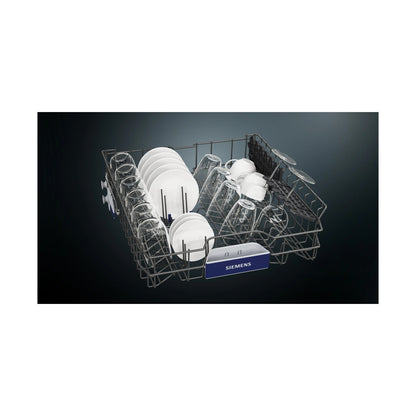 Siemens iQ500 Freestanding 13 Place Dishwasher 60cm Brushed Black Steel SN25EC02MZ