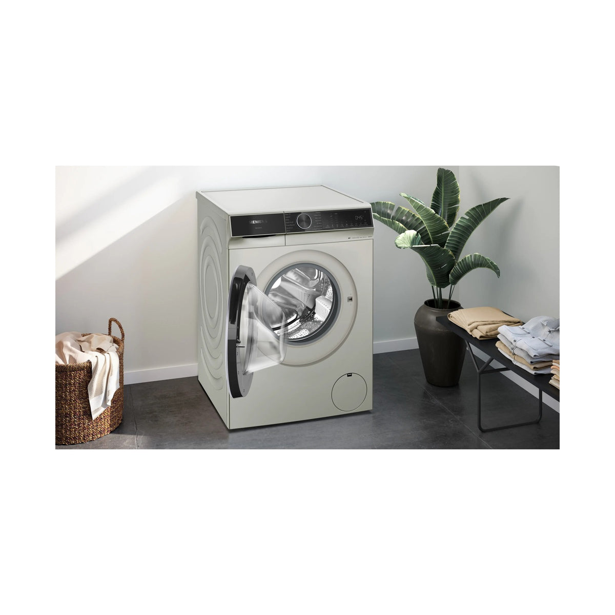 Siemens iQ500 Frontloader Washing Machine 10kg Silver inox WG54K2ZXZA