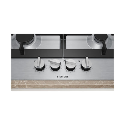 Siemens iQ500 Gas Hob 60cm Stainless steel EC6A5HI90