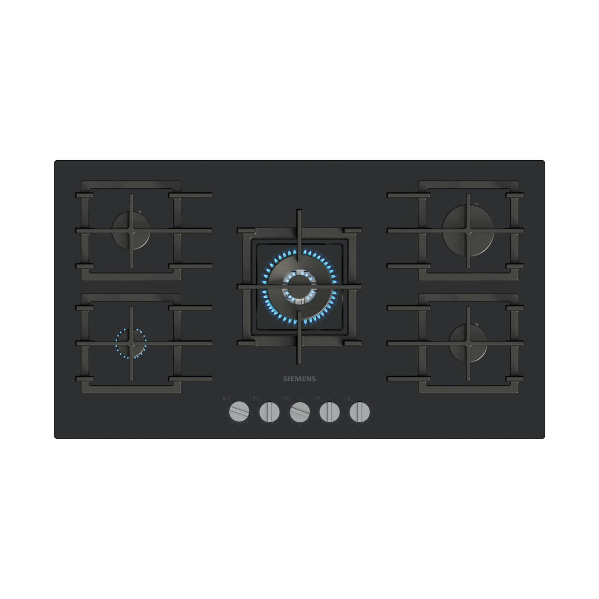 Siemens iQ500 Gas Hob 90cm Tempered Glass Black EP9A6QI40M