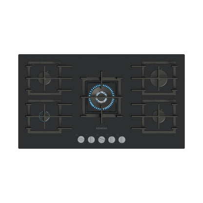 Siemens iQ500 Gas Hob 90cm Tempered Glass Black EP9A6QI40M