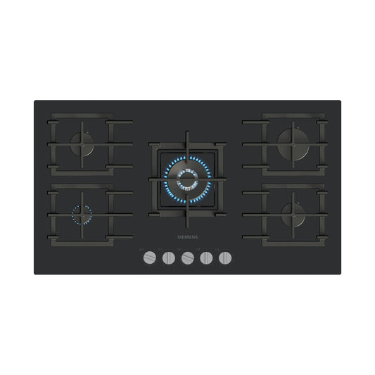 Siemens iQ500 Gas Hob 90cm Tempered Glass Black EP9A6QI40M