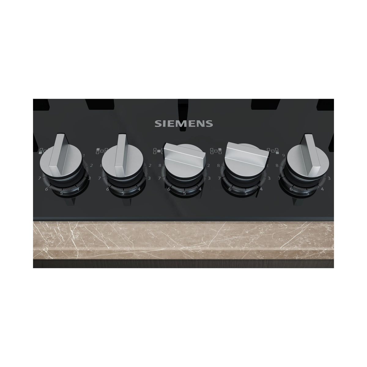 Siemens iQ500 Gas Hob 90cm Tempered Glass Black EP9A6QI40M