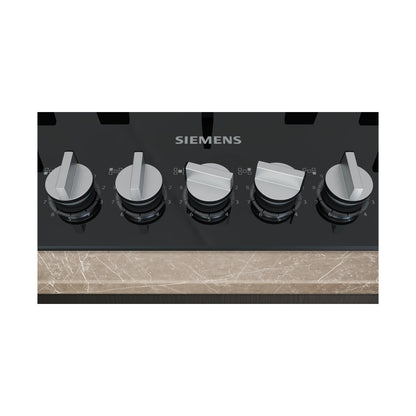 Siemens iQ500 Gas Hob 90cm Tempered Glass Black EP9A6QI40M