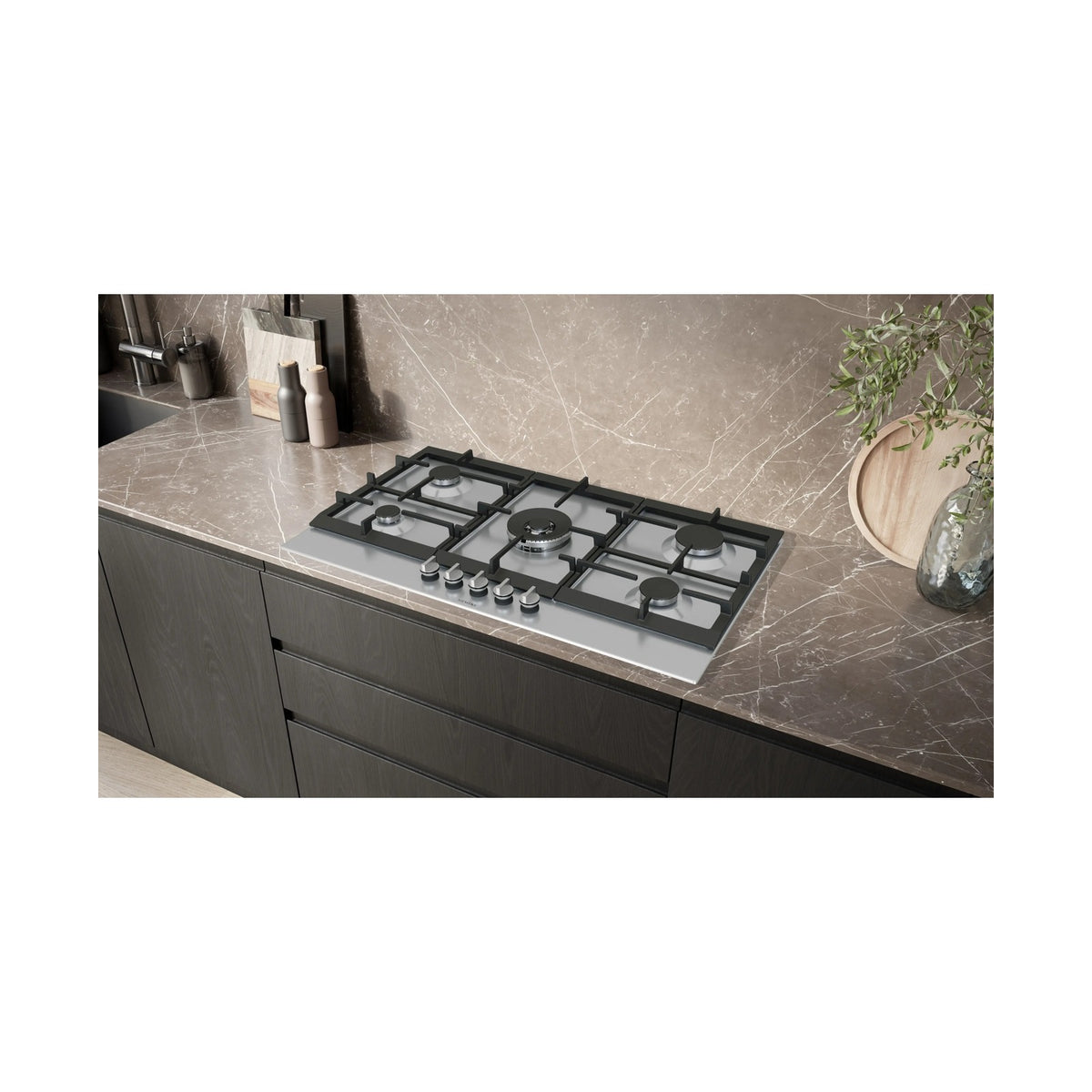 Siemens iQ500 Gas Hob 90cm Stainless steel EC9A5RI90