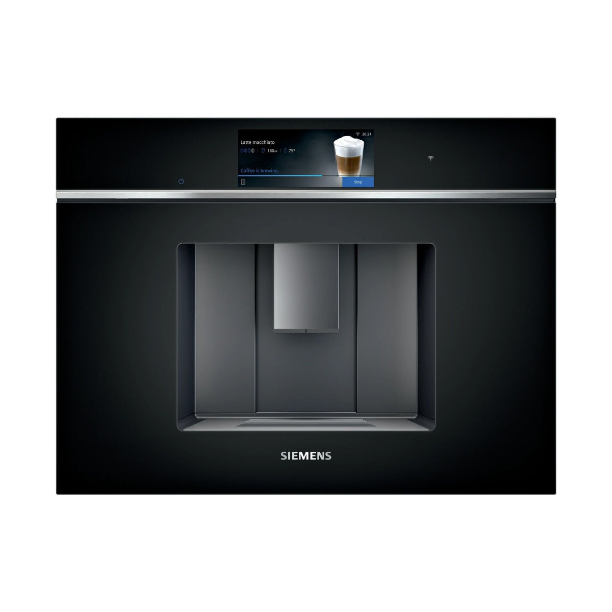 Siemens iQ700 Built in Fully Automatic Coffee Machine Black CT718L1B0
