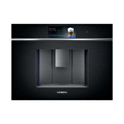 Siemens iQ700 Built in Fully Automatic Coffee Machine Black CT718L1B0
