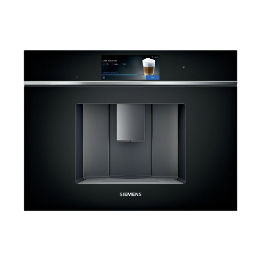 Siemens iQ700 Built in Fully Automatic Coffee Machine Black CT718L1B0