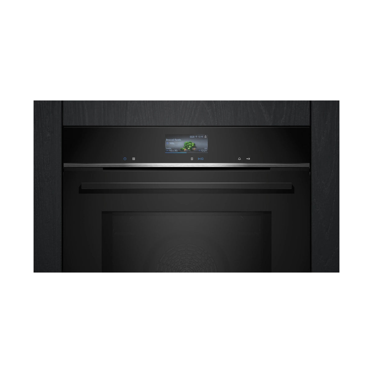 Siemens iQ700 Built in Microwave Oven 60 x 60cm Black HM736GAB1