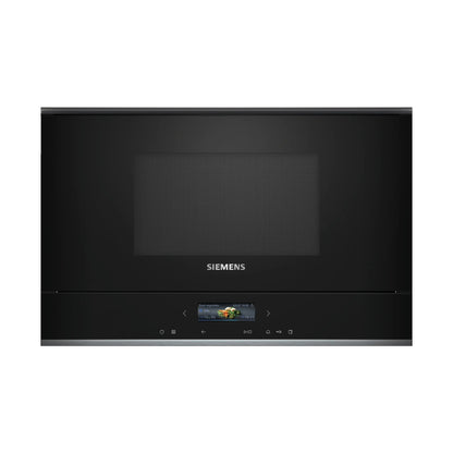 Siemens iQ700 Built In Microwave with grill Black BE732L1B1