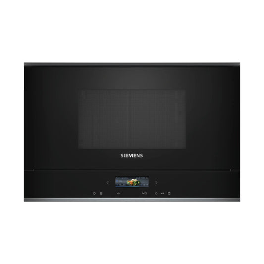 Siemens iQ700 Built In Microwave with grill Black BE732L1B1