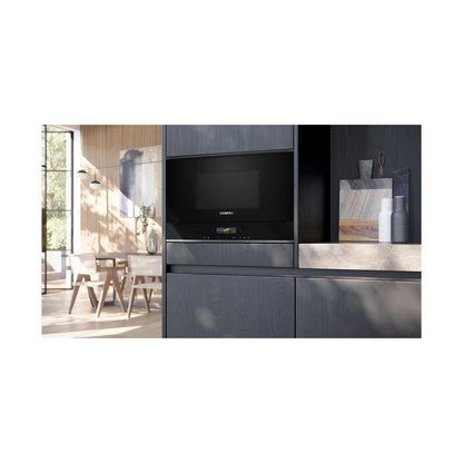Siemens iQ700 Built In Microwave with grill Black BE732L1B1
