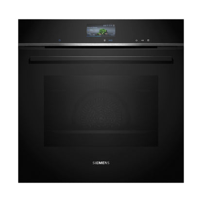 Siemens iQ700 Built in oven with steam function 60 x 60cm Black HS736G3B1