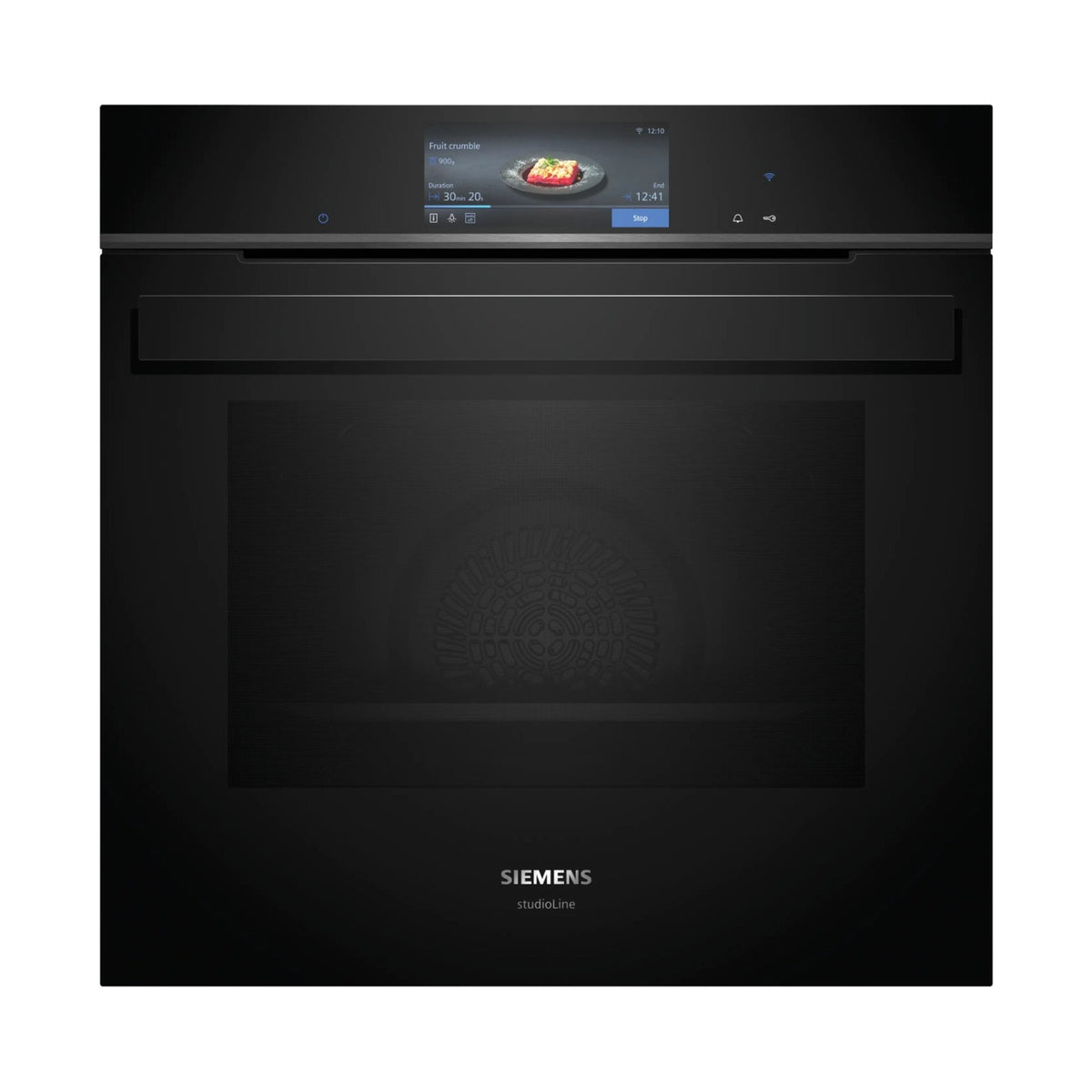 Siemens iQ700 Built in oven with steam function 60 x 60cm Black HS958GDD1