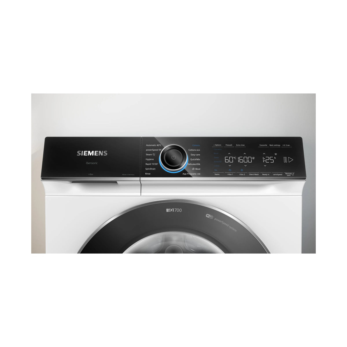 Siemens iQ700 Frontloader Washing Machine 10kg 1600 rpm WG56B2A0ZA