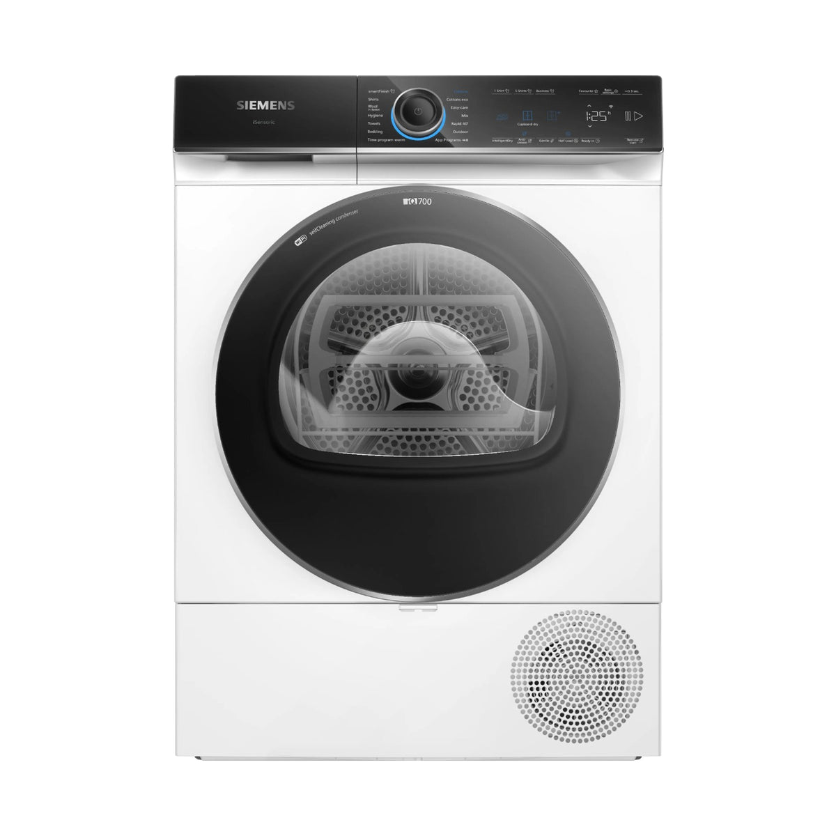 Siemens iQ700 Heat Pump Tumble Dryer 9 kg Remote Control WQ45B2A0ZA