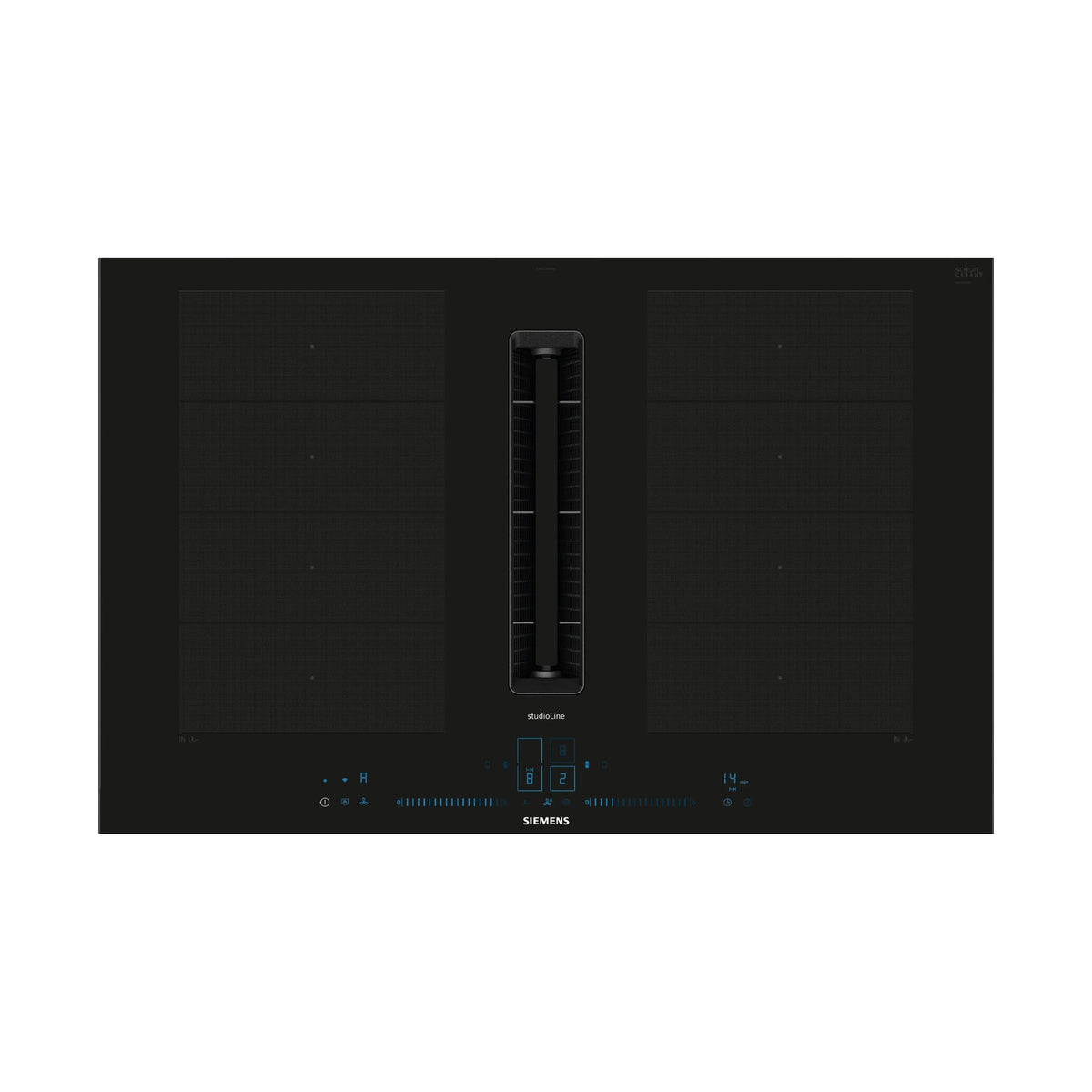 Siemens iQ700 Induction hob with integrated ventilation system 80cm EX877NX68E
