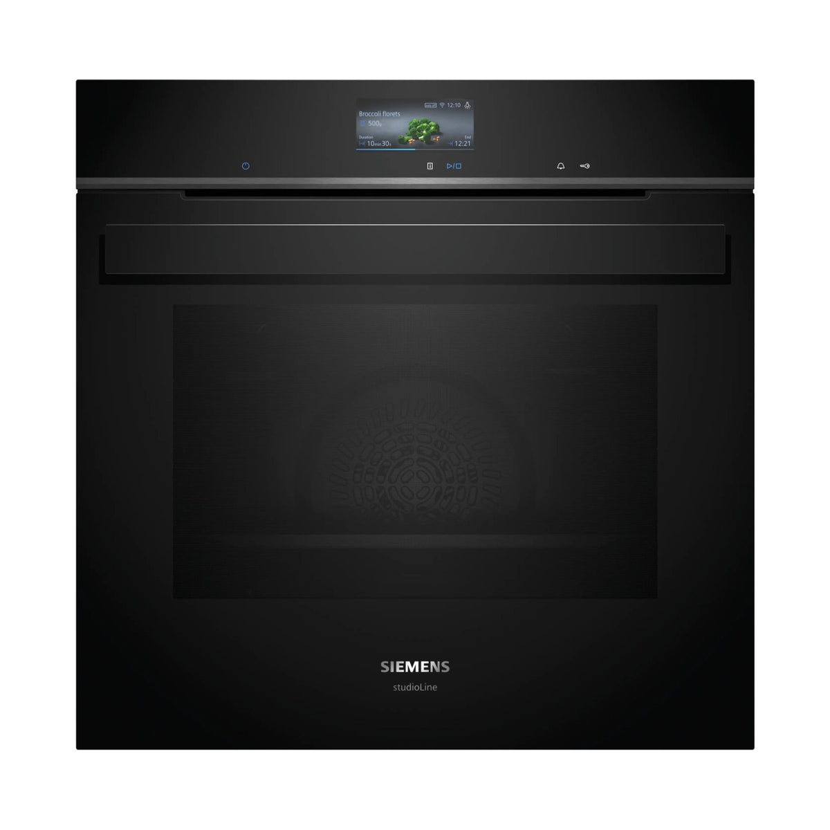 Siemens iQ700 Studio Line Built in Oven 60 x 60cm Black HB976GMB1