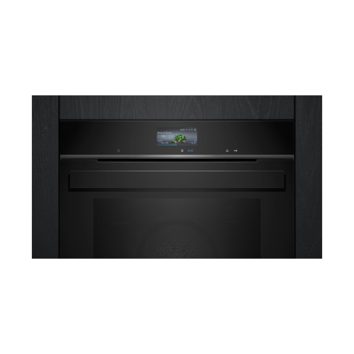 Siemens iQ700 Studio Line Built in Oven 60 x 60cm Black HB976GMB1