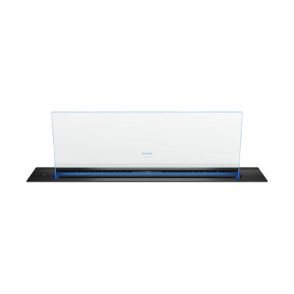 Siemens iQ700 StudioLine downdraft extractor with Glass 90cm Black LD98WMM66