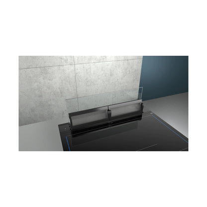 Siemens iQ700 StudioLine downdraft extractor with Glass 90cm Black LD98WMM66
