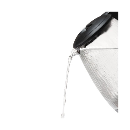 Pineware 1.7l Ribbed Glass Kettle PRGK360