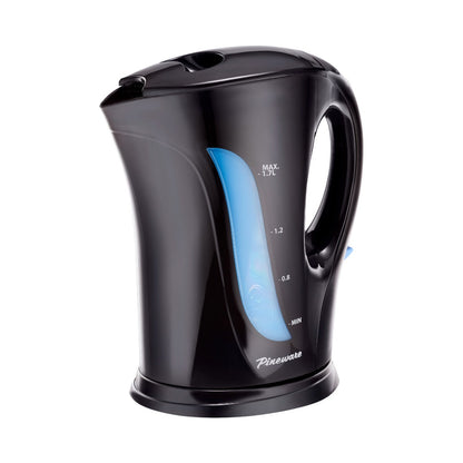 Pineware 2000W 1.7L Black Cordless Kettle PCPK03