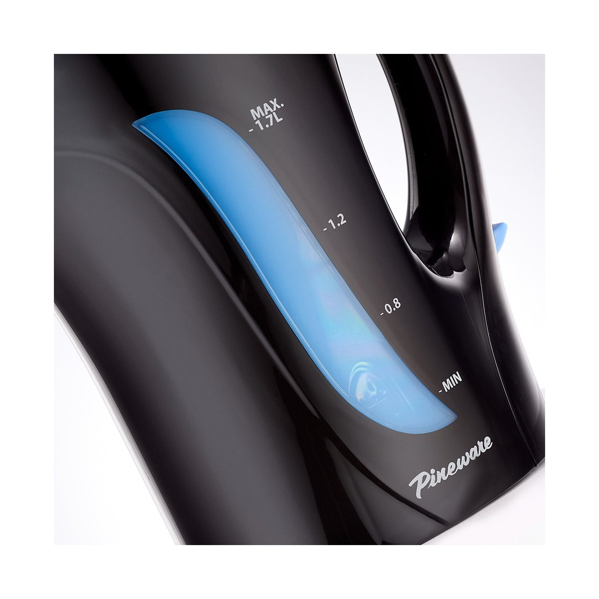 Pineware 2000W Corded Kettle Black 1.7L PPAK17
