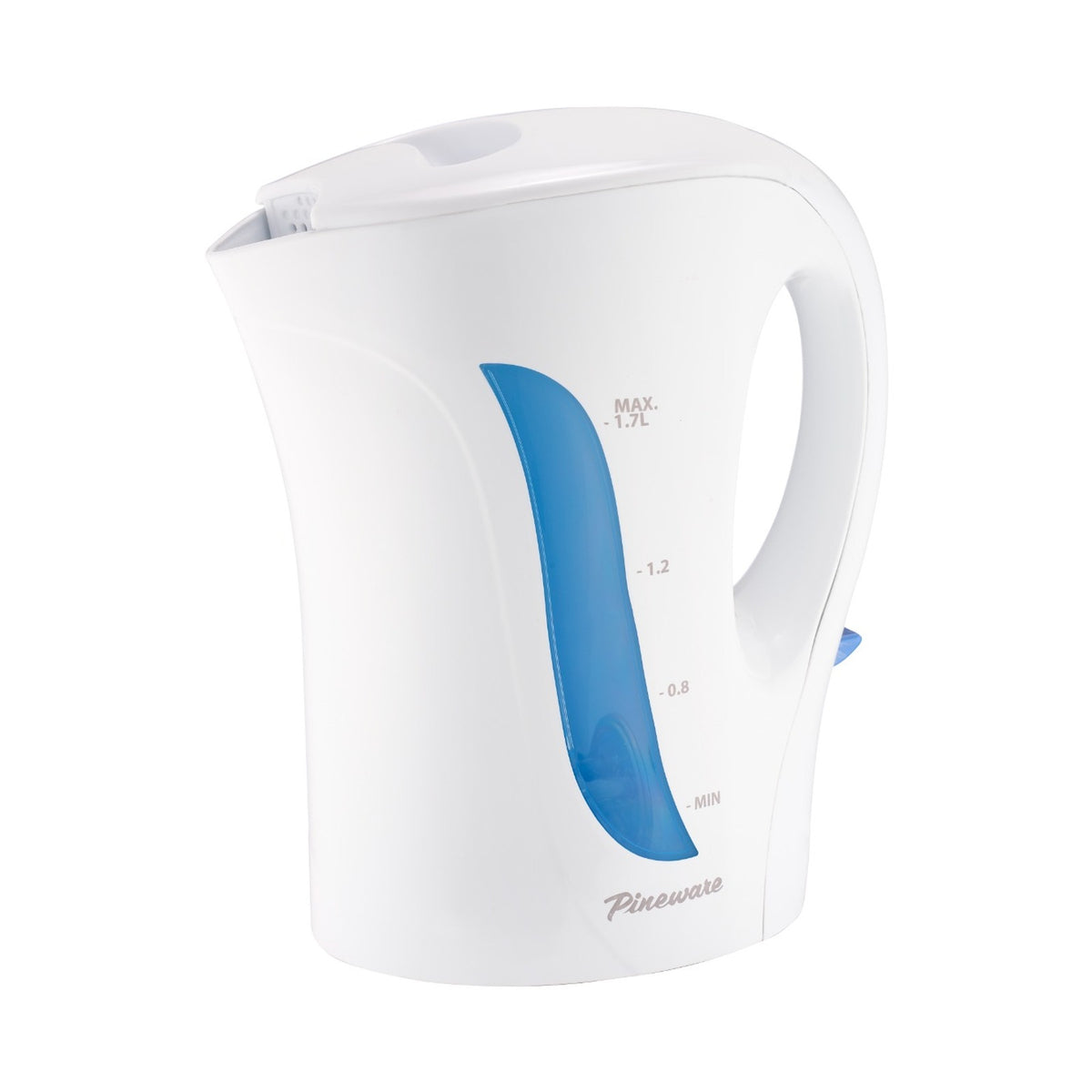 Pineware White Auto Corded Kettle 1.7L PPAK17
