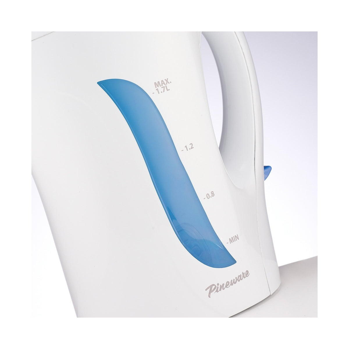 Pineware White Auto Corded Kettle 1.7L PPAK17