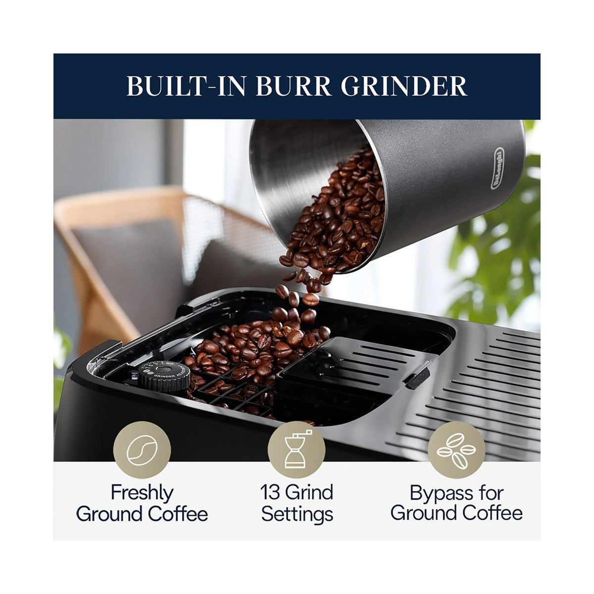 Delonghi Magnifica Plus Coffee Machine ECAM320.61.G