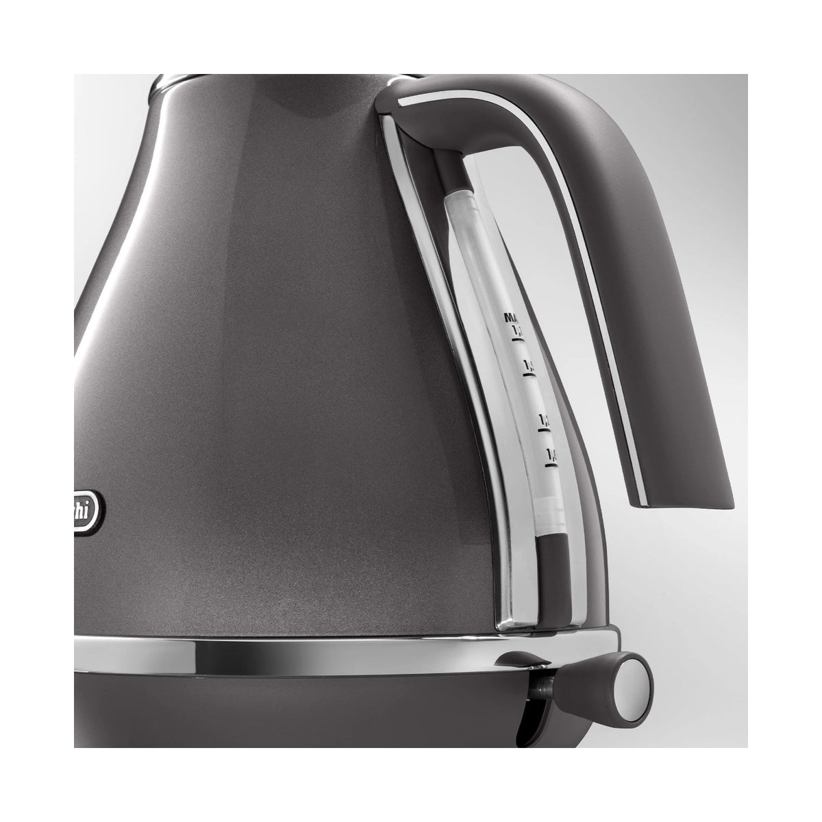 Delonghi Icona Metallics 1.7L Electric Kettle -Iridescent Grey 