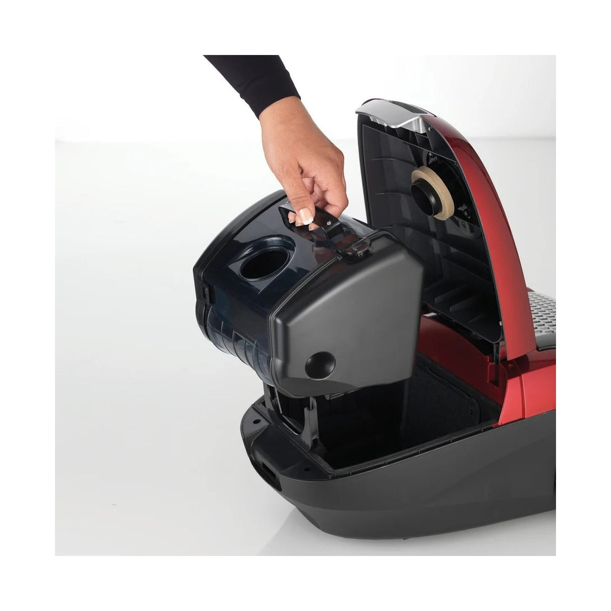 Kenwood Dual Action Bagless Vacuum Cleaner with HEPA Filtration Black Red VCP90.000BR