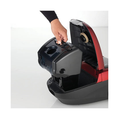 Kenwood Dual Action Bagless Vacuum Cleaner with HEPA Filtration Black Red VCP90.000BR