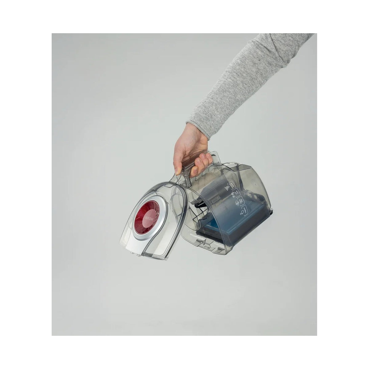 Kenwood High Power Bagless Cyclonic Vacuum Cleaner Black Red VBP75.000BR
