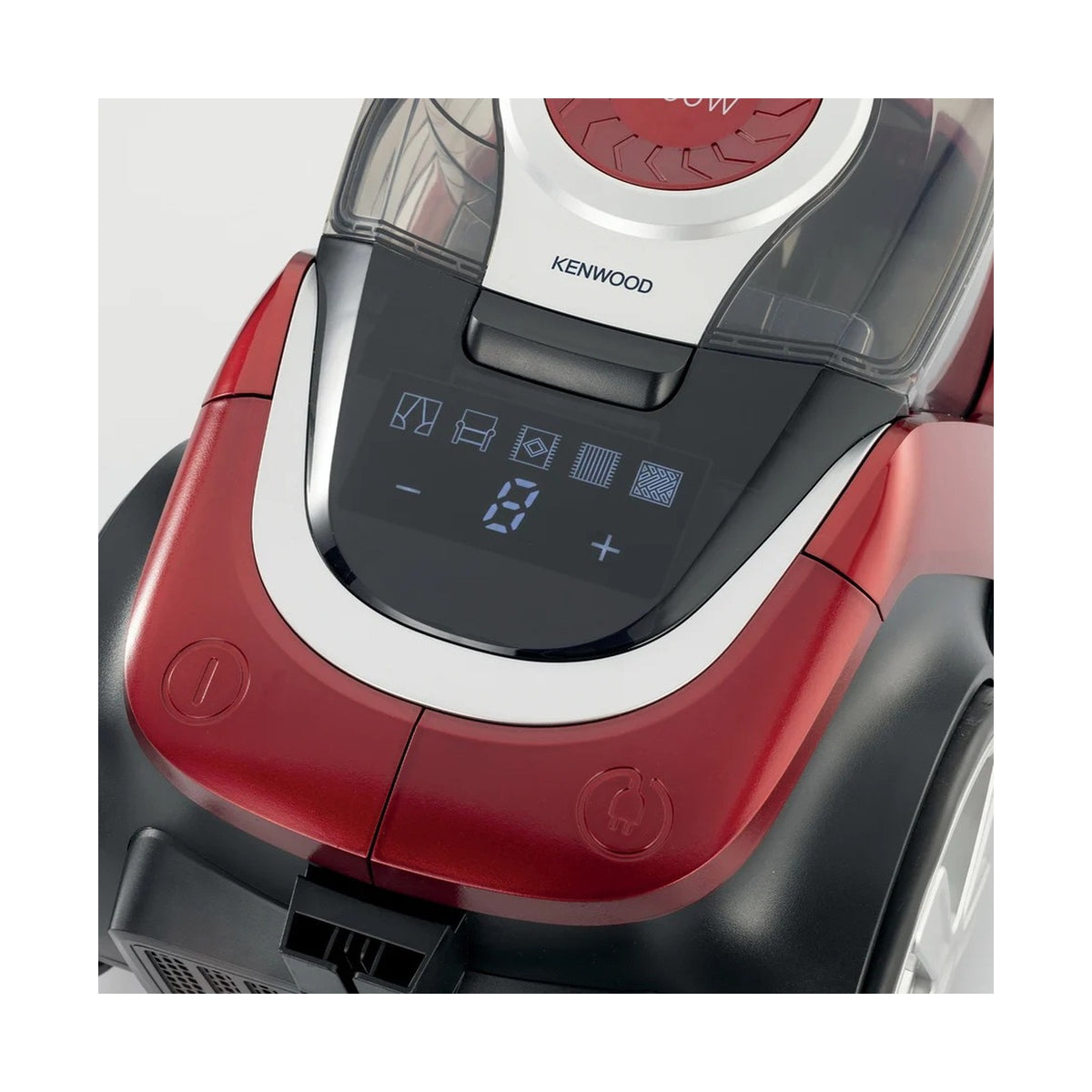 Kenwood High Power Bagless Cyclonic Vacuum Cleaner Black Red VBP75.000BR