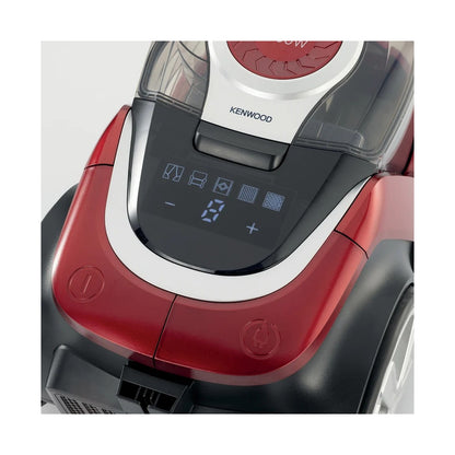 Kenwood High Power Bagless Cyclonic Vacuum Cleaner Black Red VBP75.000BR