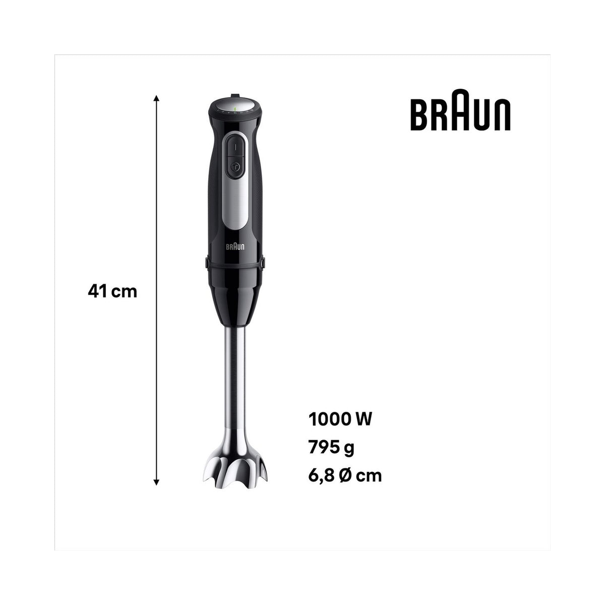Braun Hand Blender MultiQuick 5 Pro MQ55307M