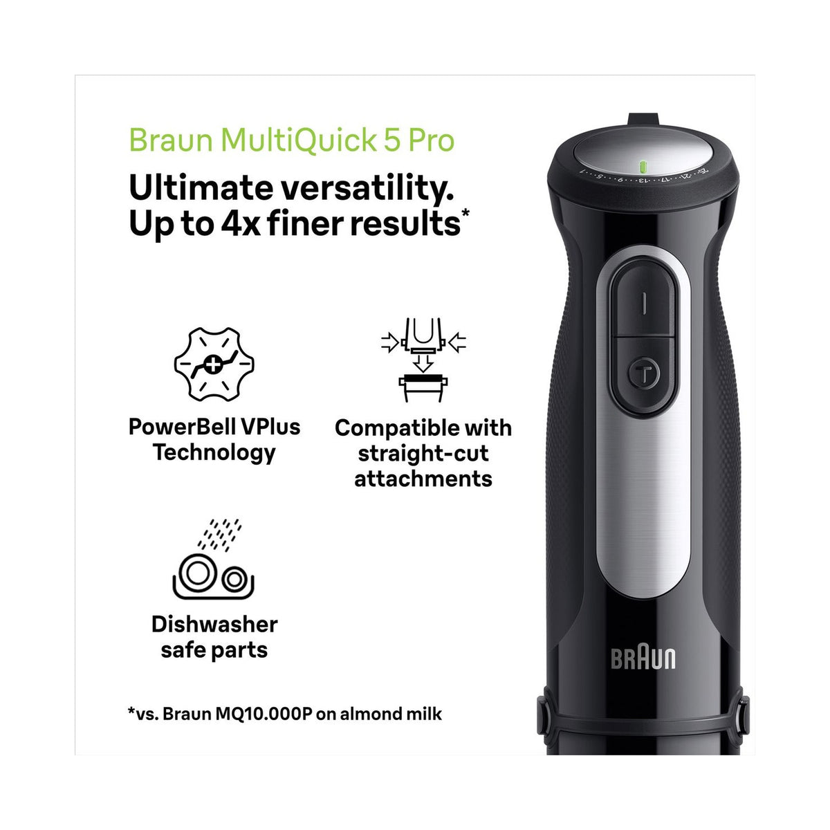 Braun Hand Blender MultiQuick 5 Pro MQ55307M