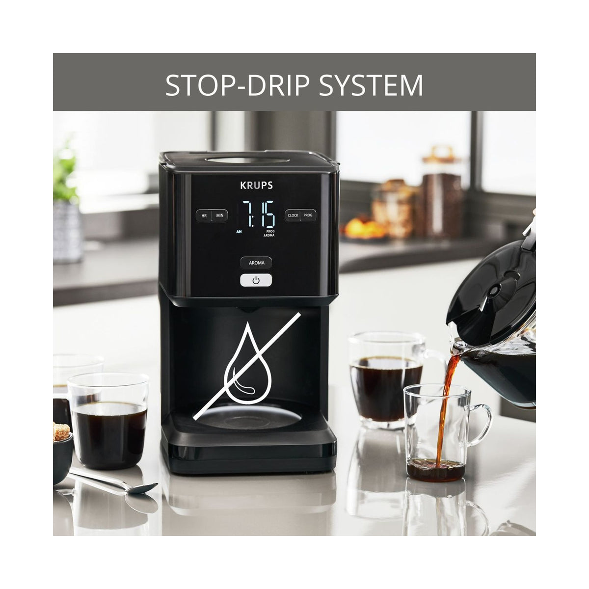 Krups Smart n Light Coffee Maker KM600810