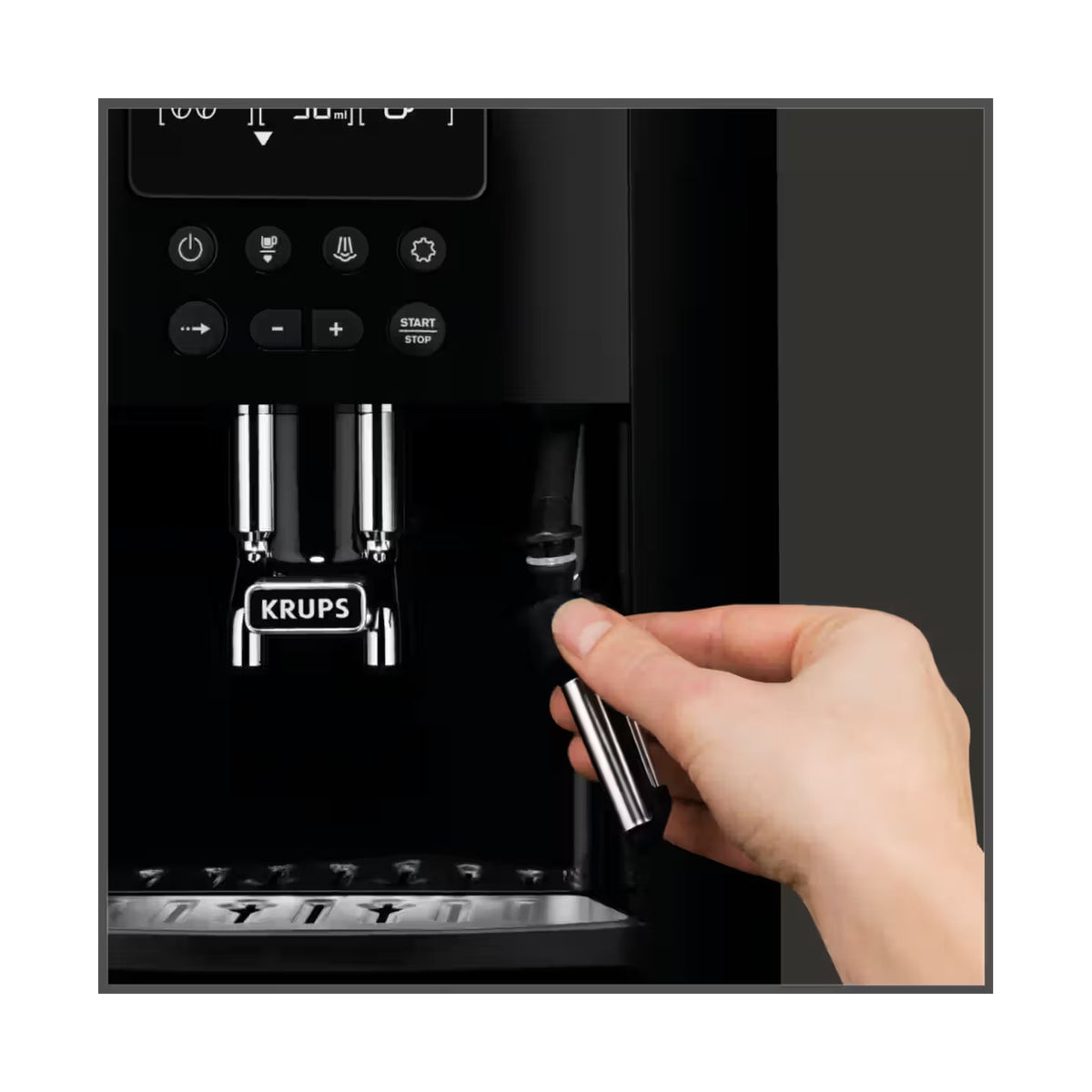Krups Essential Espresso Fully Automatic Bean to Cup Coffee Machine EA810870