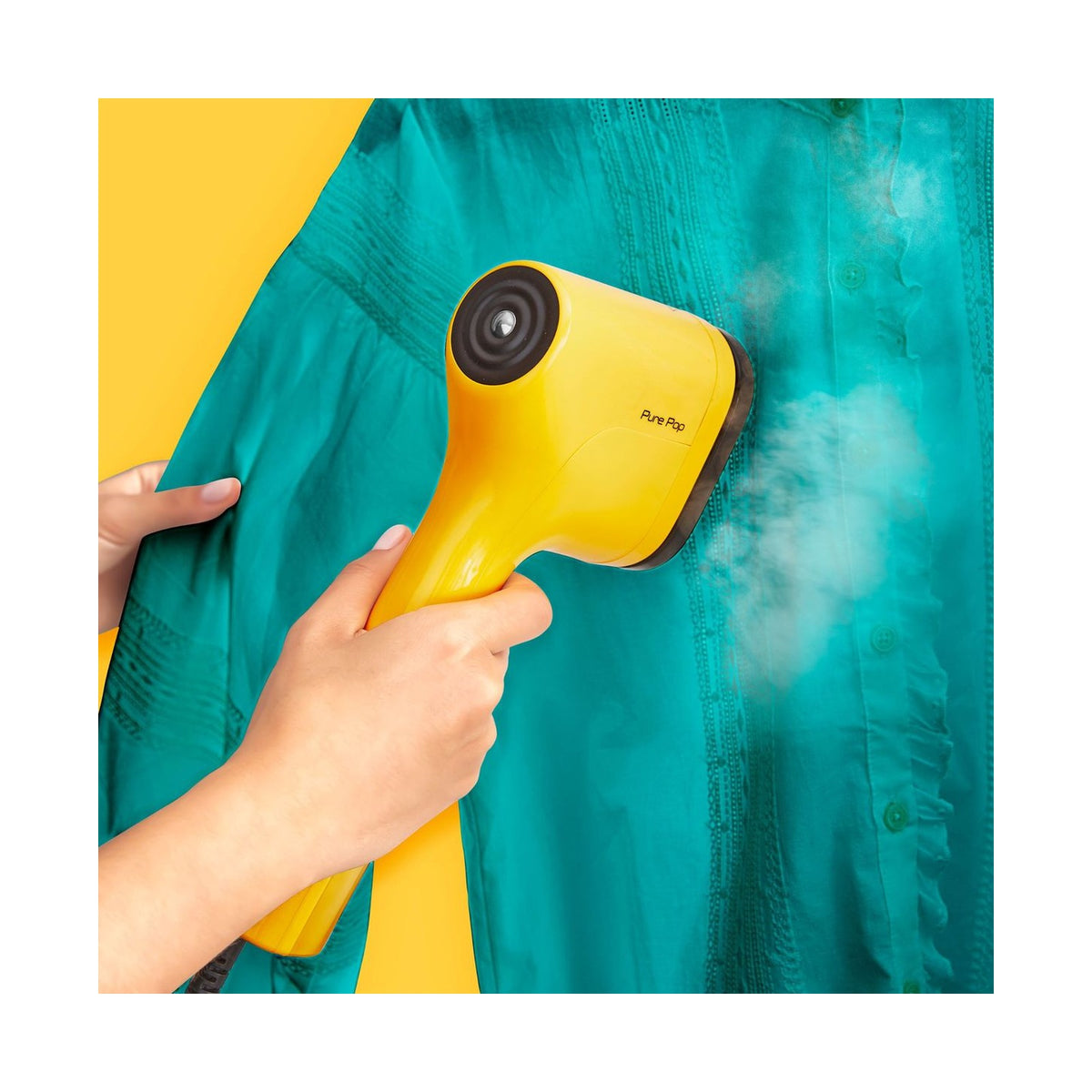 Tefal Pure Pop Handheld Garment Steamer Yellow DT2026E1